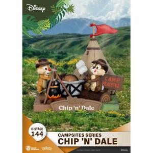 Figurine en PVC Beast Kingdom Toys Disney Diorama D-Stage Campsite Series Chip & Dale
