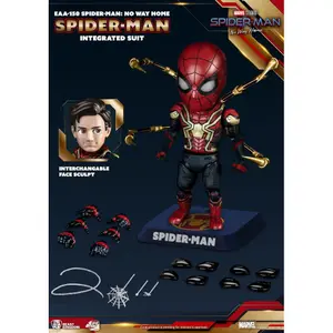 Figurina Beast Kingdom Toys Spider-Man: No Way Home Egg Attack Spider-Man Integrated Suit image-1