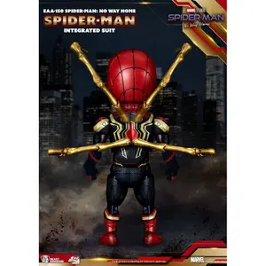 Figurina Beast Kingdom Toys Spider-Man: No Way Home Egg Attack Spider-Man Integrated Suit image-2