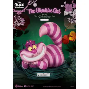 Alice in Wonderland figurine Beast Kingdom Toys Master Craft The Cheshire Cat image-0