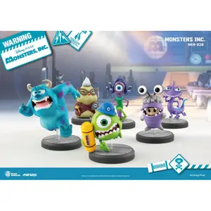 Set of 6 monsters and company minifigures Beast Kingdom Toys Egg Attack image-0