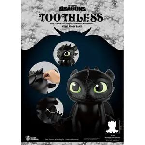Geldkist Beast Kingdom Toys Dragons Piggy Vinyl Toothless