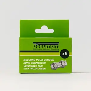 Aluminium fitting voor koorden Beaumont (x5) image-3