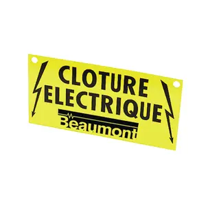 Πινακίδα σήμανσης φράχτη Beaumont image-0