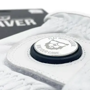 Gants de golf Gaucher femme Beaver Golf Logo-Ballmarker image-2