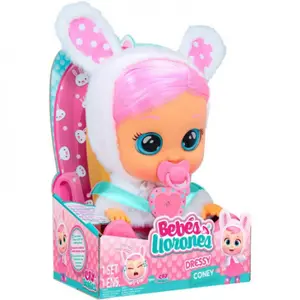 Doll with hair Bebés Llorones Dressy Coney image-2
