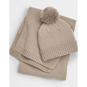 Strickset mit Schal und Mütze für Damen Beechfield image-1