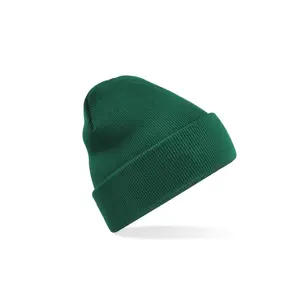 Recycled polyester beanie Beechfield Original Cuffed image-0