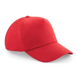 5-panel children's baseball cap Beechfield image-0