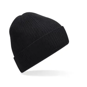 Ribbed cuff hat with fold Beechfield Polylana image-0
