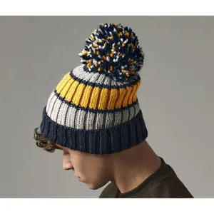 Bonnet Beechfield Hygge Striped image-1