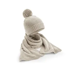 Hat and scarf set Beechfield image-0
