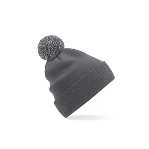 Recycled polyester beanie Beechfield Snowstar image-0