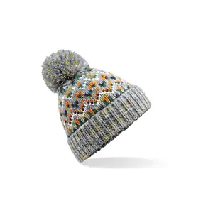 Bonnet with pompon Beechfield Blizzard Bobble image-0