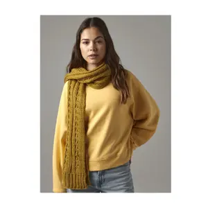 Twisted pattern scarf Beechfield image-1