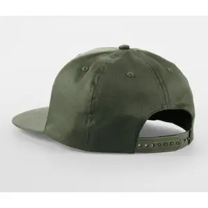 5-panel snapback cap Beechfield Rapper image-1
