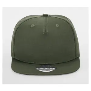 5-panel snapback cap Beechfield Rapper image-2