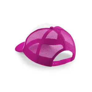 Trucker-kasket til børn Beechfield Vintage image-1