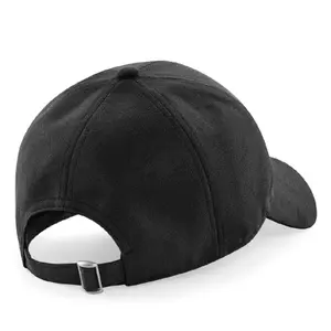 6-panel faux suede baseball cap Beechfield image-1
