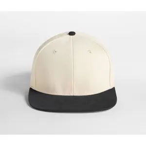 6-panel baseball cap Beechfield Contrast Flat Peak image-2