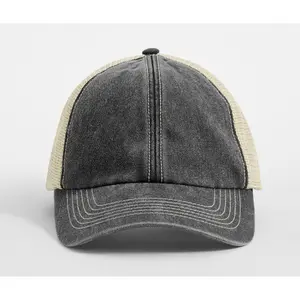 Trucker cap 6 panels Beechfield Vintage image-1