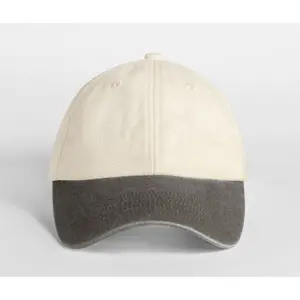 6-panel baseball cap Beechfield Contrast Peak Low image-1