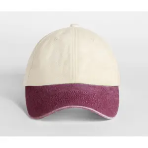 6-panel baseball cap Beechfield Contrast Peak Low image-1