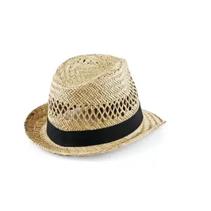 Straw hat Beechfield Trilby image-1
