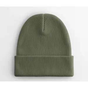 Cotton hat Beechfield Organic Original Cuffed image-1