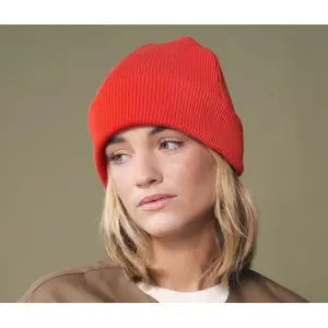 Cotton hat Beechfield Organic Original Cuffed image-2