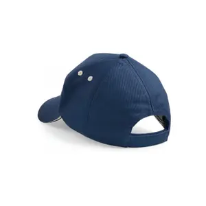 5-panel cap with contrasting color sandwich Beechfield Ultimate image-1