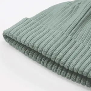 Cotton beanie for kids Beechfield image-1