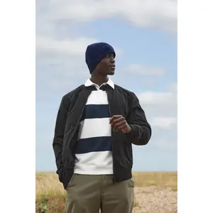 Cotton hat with technical patch Beechfield image-1