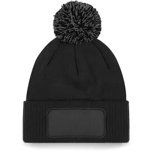 Pom pom beanie Beechfield Snowstar image-0
