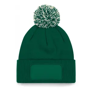 Pom pom beanie Beechfield Snowstar image-0