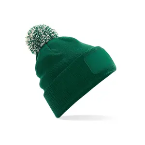 Pom pom beanie Beechfield Snowstar image-1