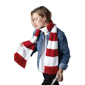 striped scarf Beechfield Stadium image-1