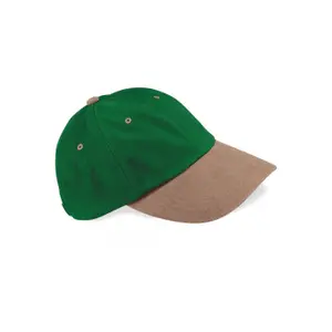 6-panel low profile brushed cotton cap Beechfield image-0