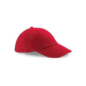 6 panel low profile cotton drill cap Beechfield image-0