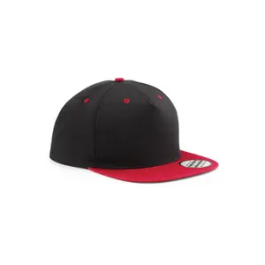 5 panel contrast snapback cap Beechfield image-0