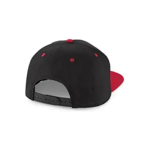 5 panel contrast snapback cap Beechfield image-1