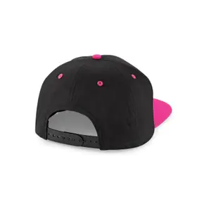 5 panel contrast snapback cap Beechfield image-1