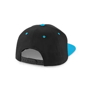 5 panel contrast snapback cap Beechfield image-1