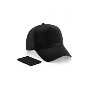 5-panel cap with removable patch Beechfield image-0