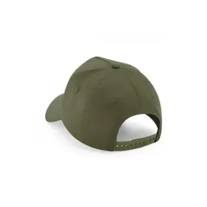 5-panel cap with removable patch Beechfield image-1