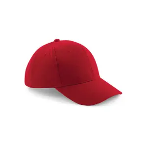 6 panel brushed cotton cap Beechfield Pro-Style image-0