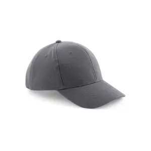 6 panel brushed cotton cap Beechfield Pro-Style image-0
