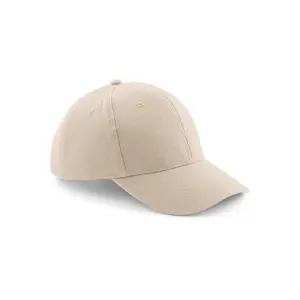 6 panel brushed cotton cap Beechfield Pro-Style image-0