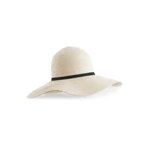 Women's wide brim summer hat Beechfield Marbella
