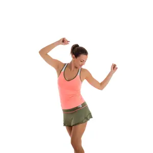 Mini-saia feminina Belén Berbel Palmera image-0